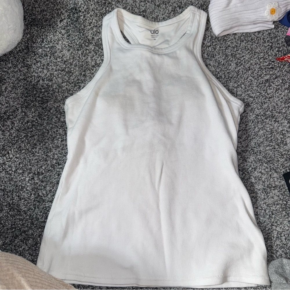 ALO White Tank Top